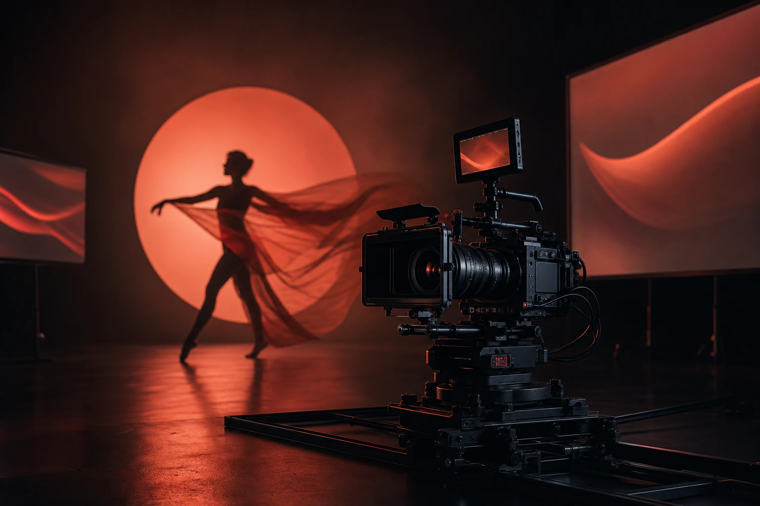 Produkcja filmu reklamowego na planie Artproject Media